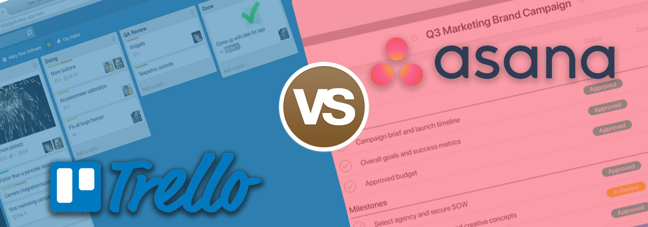 trello vs asana : taches et collaboratif